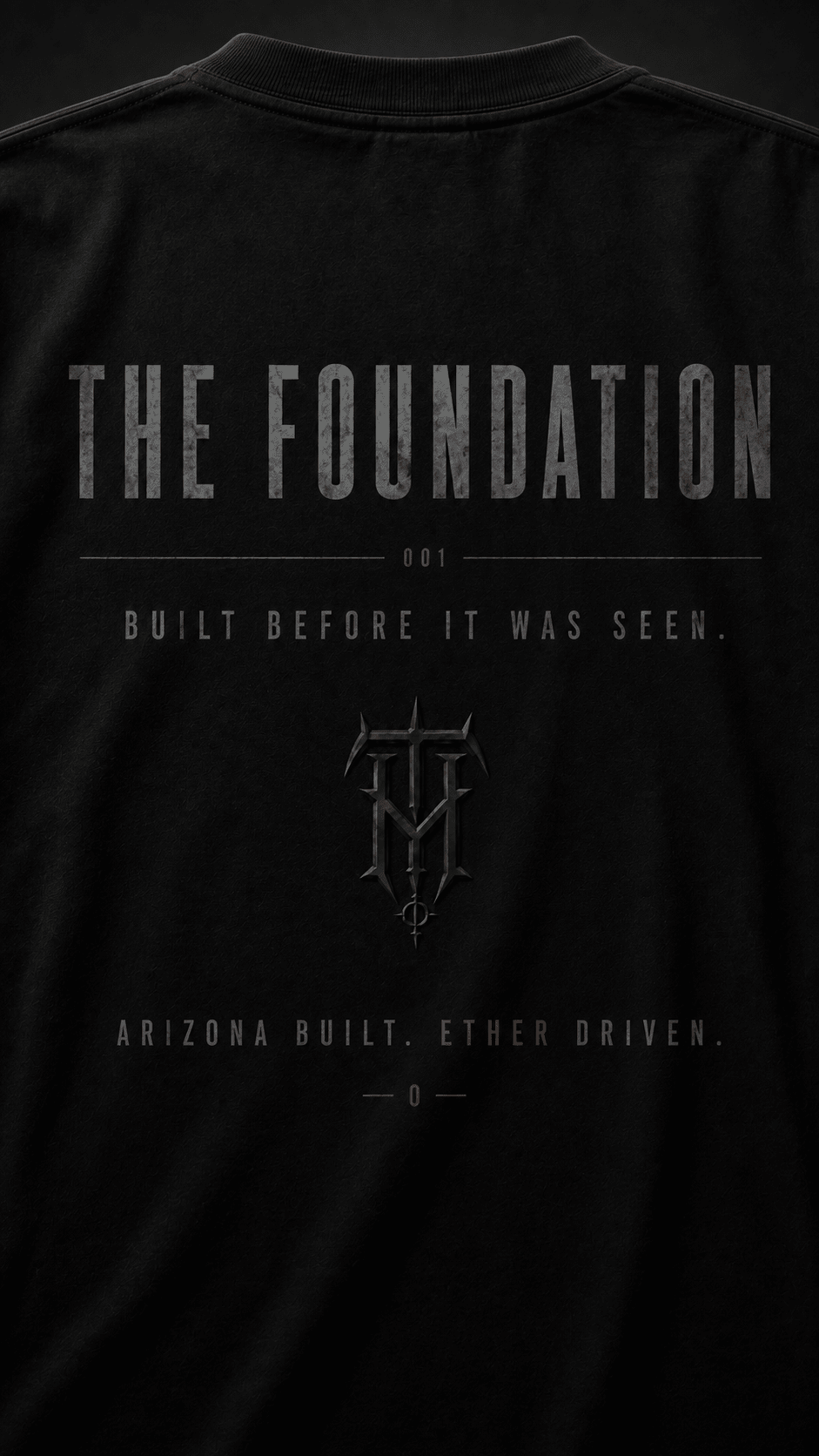 THE FOUNDATION HEAVYWEIGHT TEE | RELEASE 001 - Thorn & HornHeavyweight TeeSmallSmall