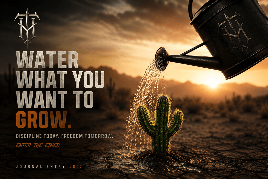 Water What You Want to Grow | Thorn & Horn Journal #007 - Thorn & Horn
