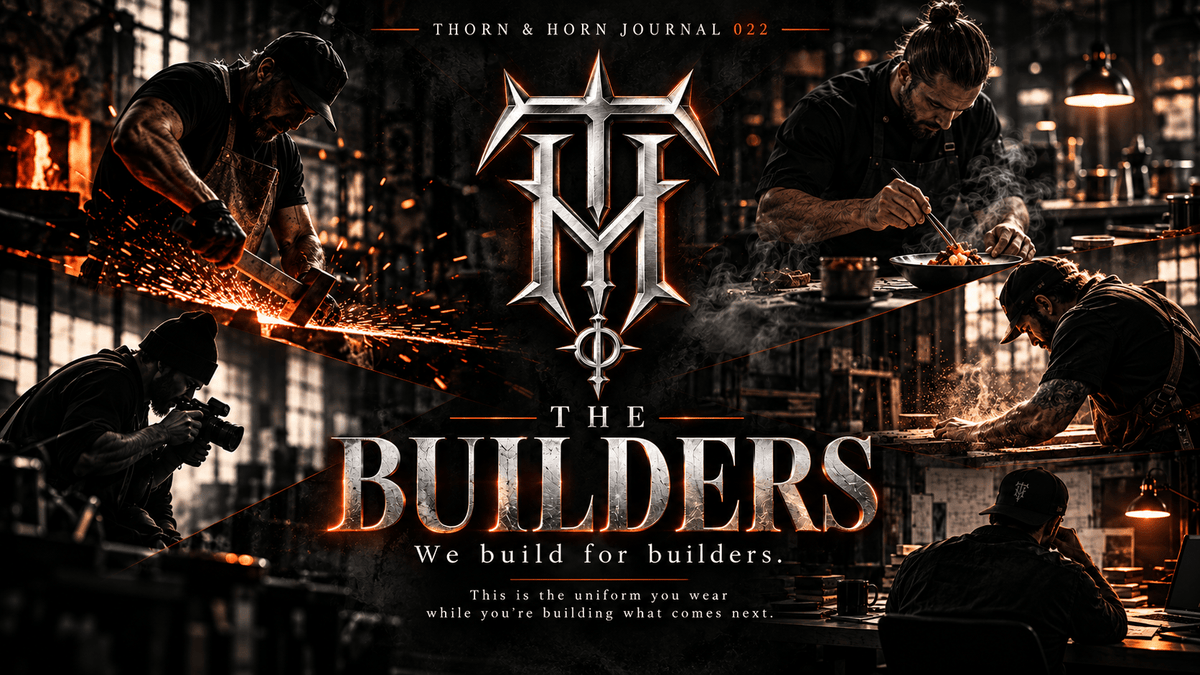 THE BUILDERS | JOURNAL 022 - Thorn & Horn