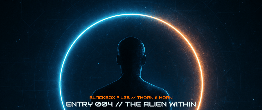 ENTRY 004 // THE ALIEN WITHIN. - Thorn & Horn