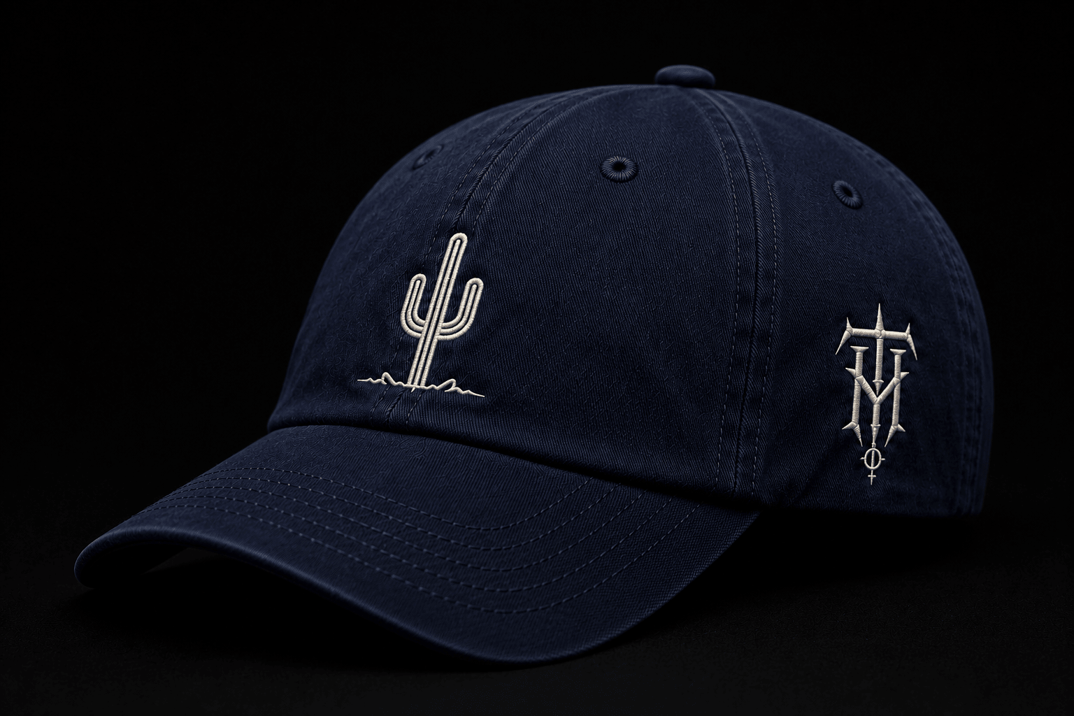 Arizona Built Dad Hat - Thorn & HornHat* Midnight Navy* Midnight Navy