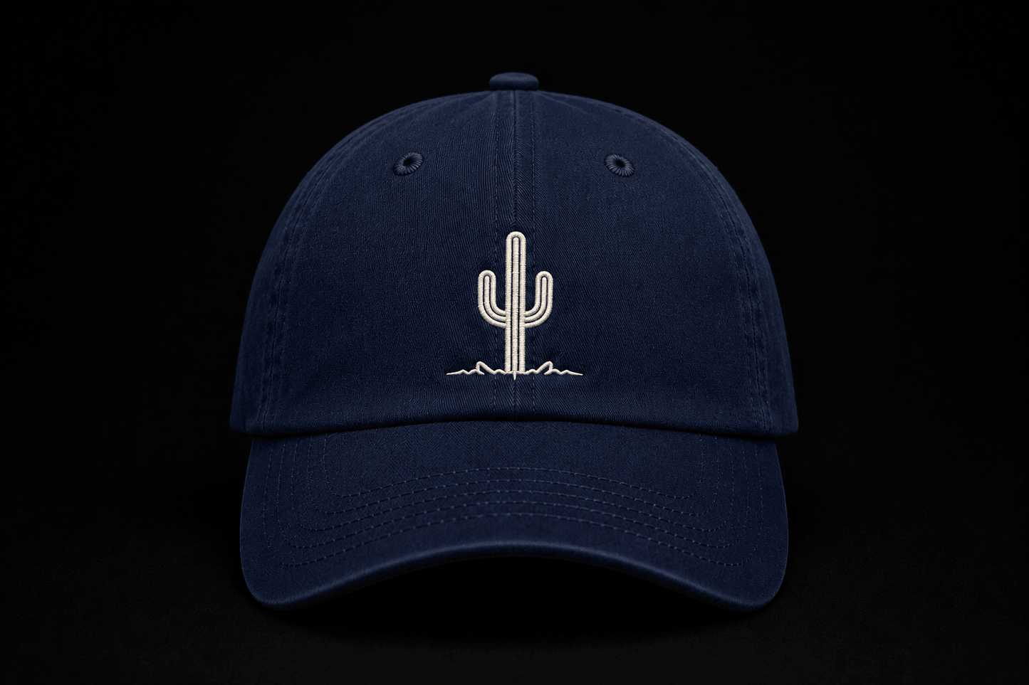 Arizona Built Dad Hat - Thorn & HornHat* Midnight Navy* Midnight Navy