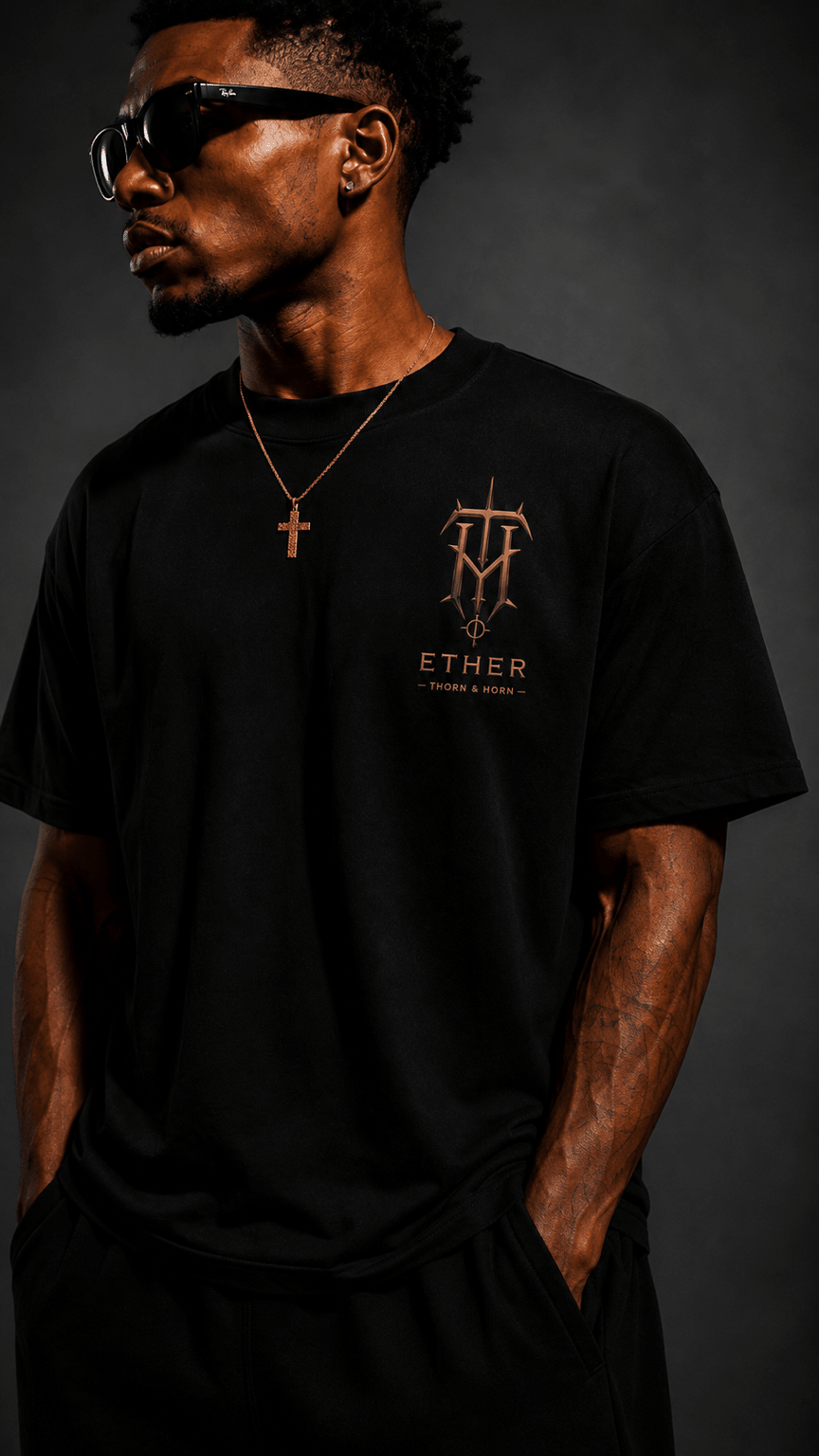 ETHER // THE FIFTH ELEMENT TEE - RELEASE 001 - Thorn & HornHeavyweight TeeSmallSmall