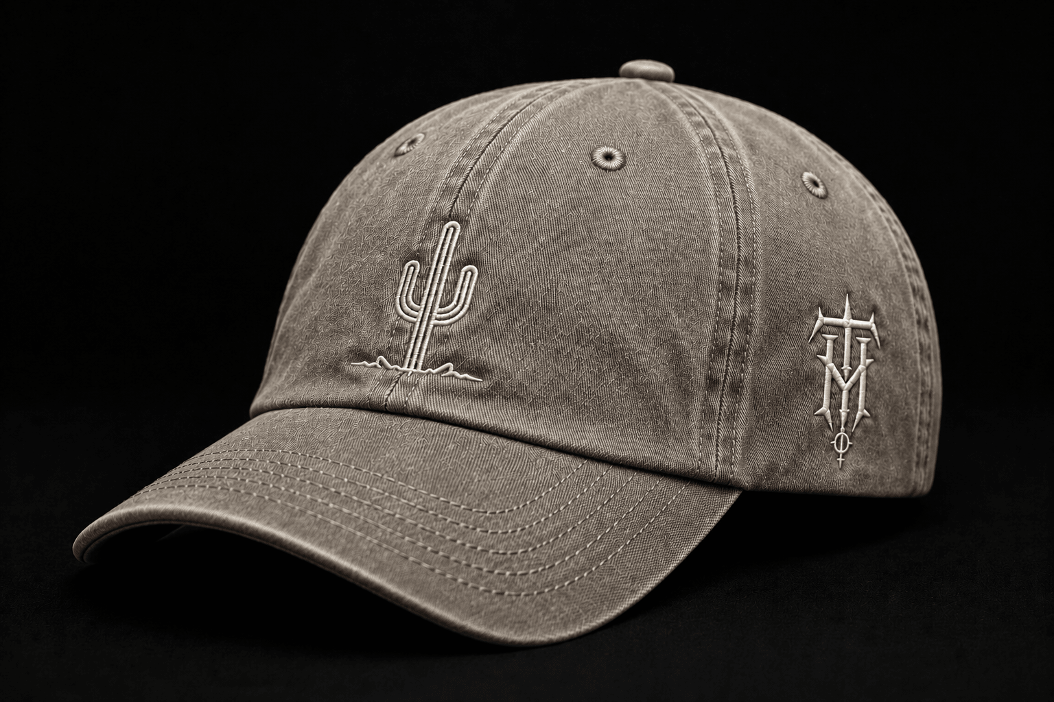Arizona Built Dad Hat - Thorn & HornHat* Stone* Stone