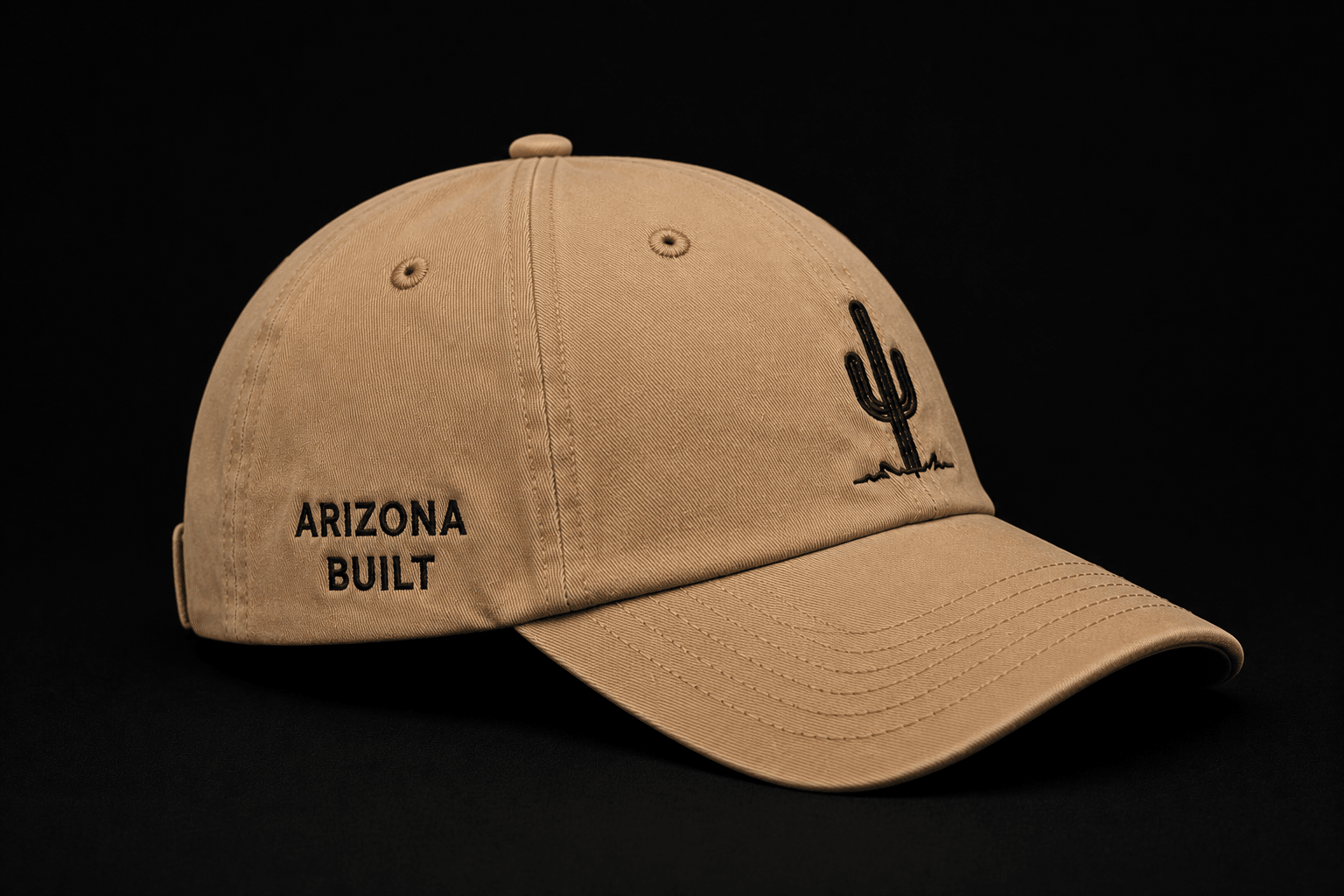 Arizona Built Dad Hat - Thorn & HornHat* Desert Sand* Desert Sand