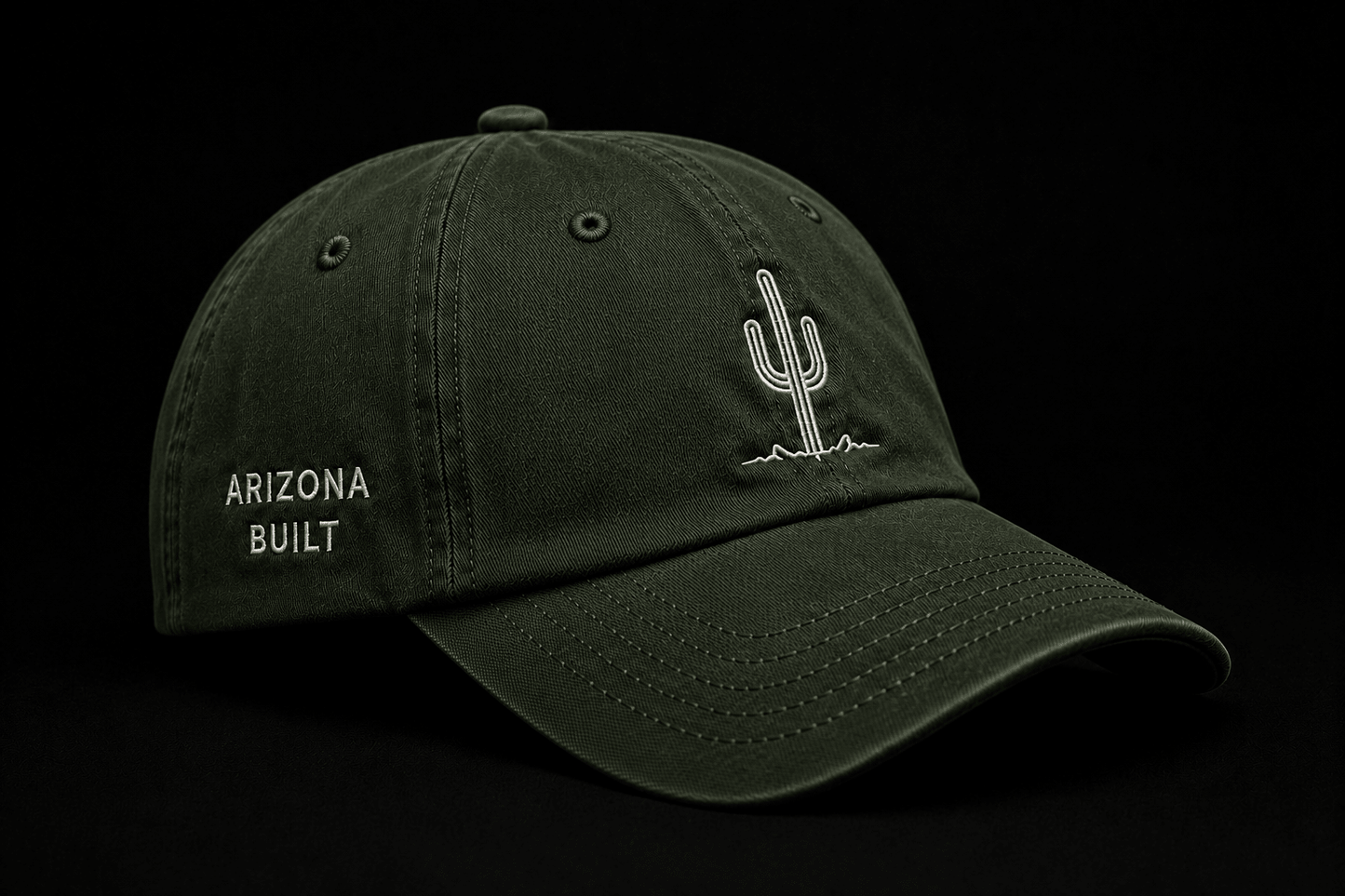 Arizona Built Dad Hat - Thorn & HornHat* Forest Utility* Forest Utility