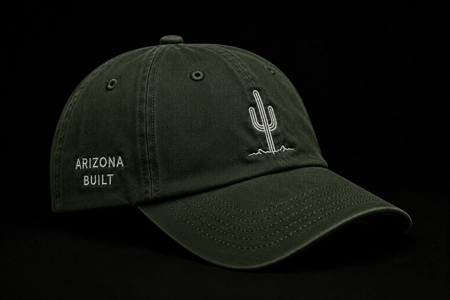 Arizona Built Dad Hat - Thorn & HornHat* Forest Utility* Forest Utility