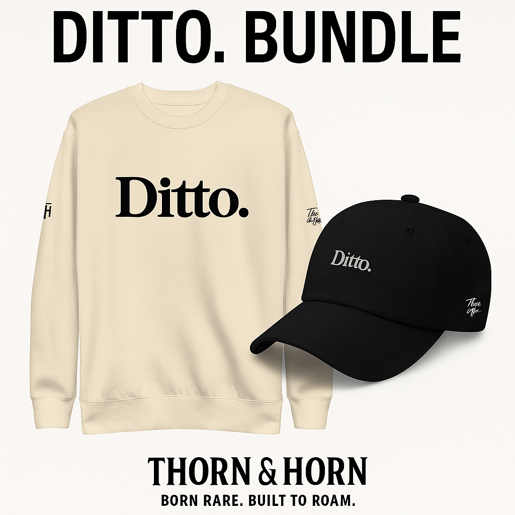 DITTO. Essentials Pack — Hat + Sweatshirt - Thorn & HornSS3155747