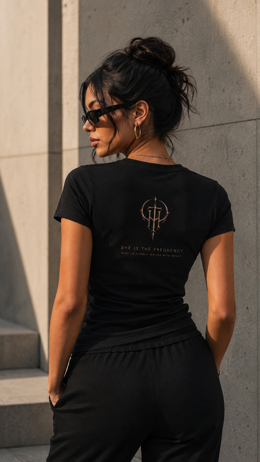 SHE IS THE FREQUENCY TEE