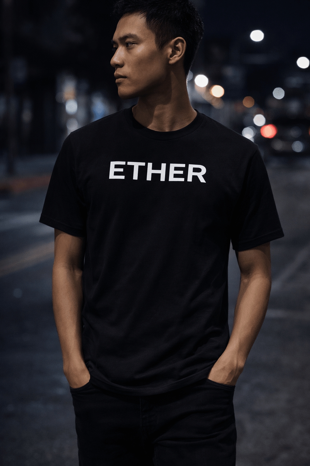 THORN & HORN™ ETHER T - SHIRT || Stealth Black - Thorn & HornT - SHIRTXSXS7007169_9527