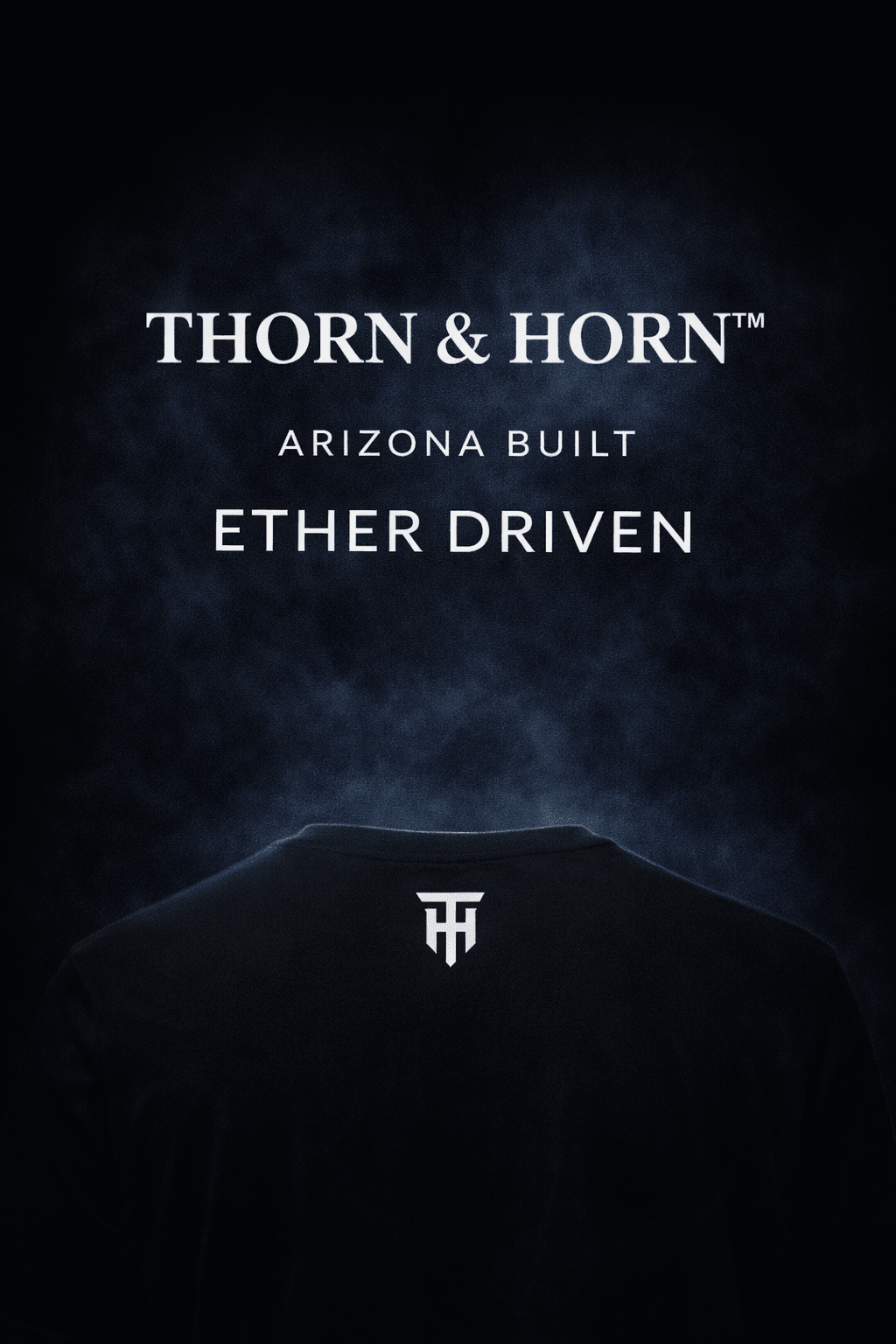 THORN & HORN™ ETHER T - SHIRT || Stealth Black - Thorn & HornT - SHIRTXSXS7007169_9527
