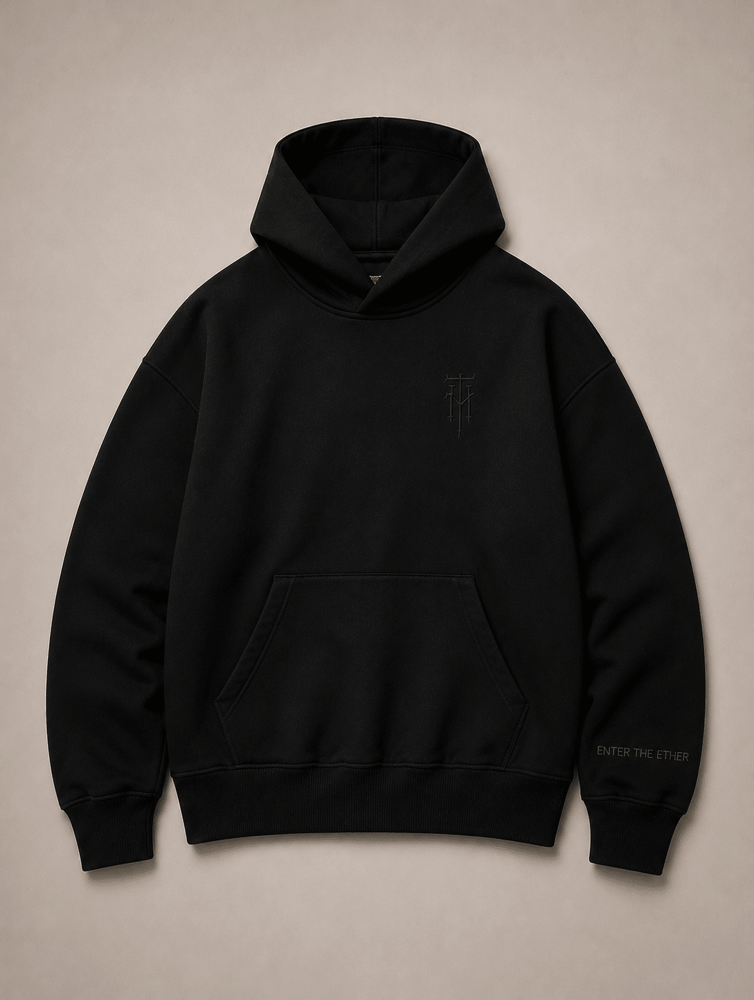 THE FOUNDATION HOODIE - Thorn & HornHeavyweight HoodieSmallSmallTH-FND-HDY-BLK-S