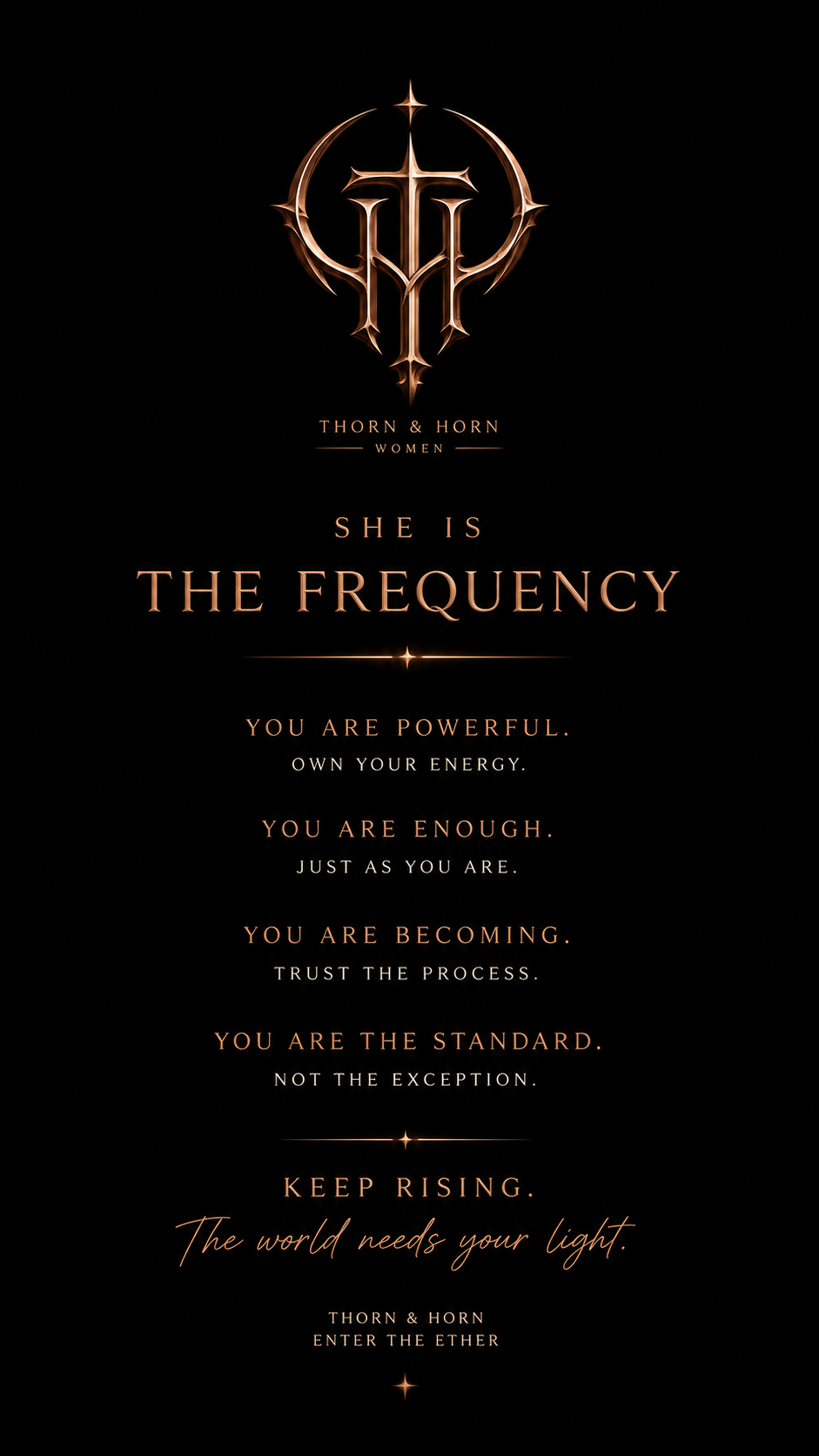 SHE IS THE FREQUENCY TEE