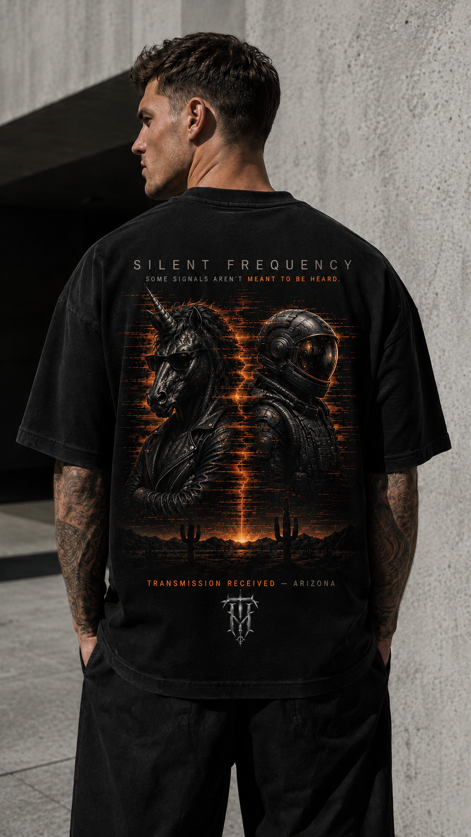 ETHER // SILENT FREQUENCY TEE