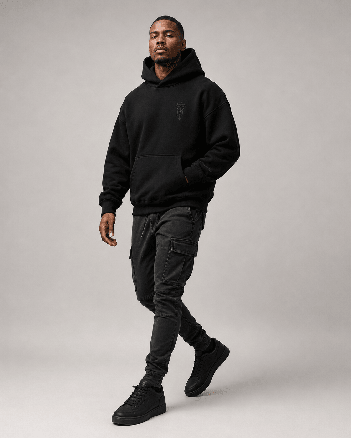 THE FOUNDATION HOODIE - Thorn & HornHeavyweight HoodieSmallSmallTH-FND-HDY-BLK-S