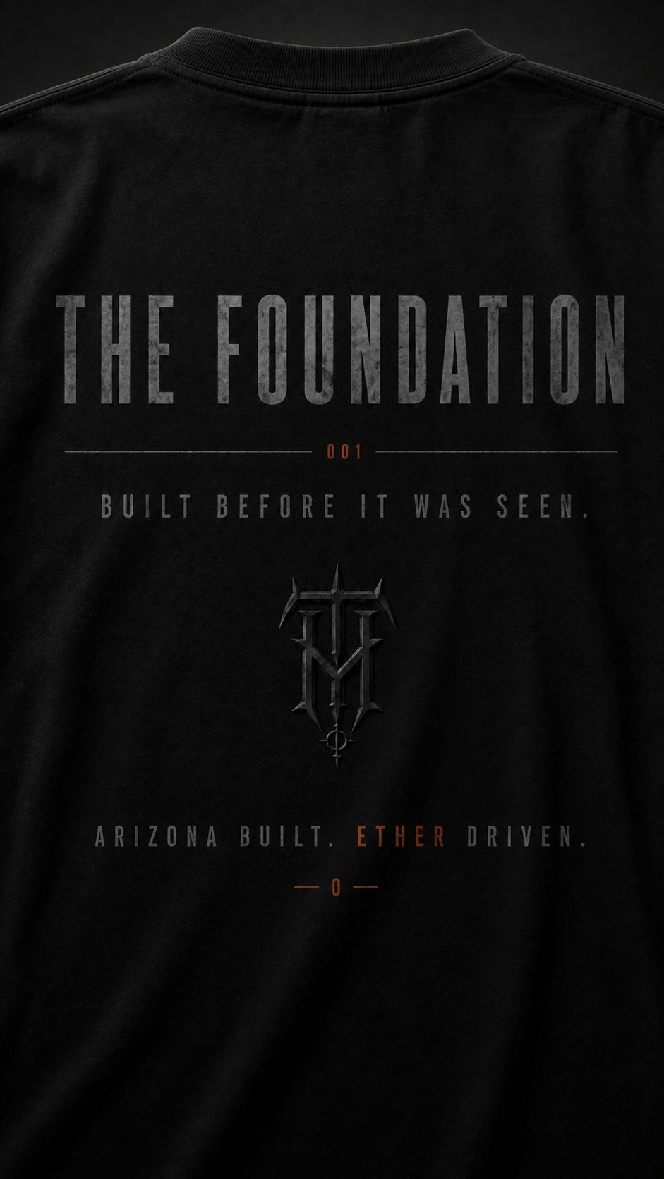 THE FOUNDATION HEAVYWEIGHT TEE | RELEASE 001