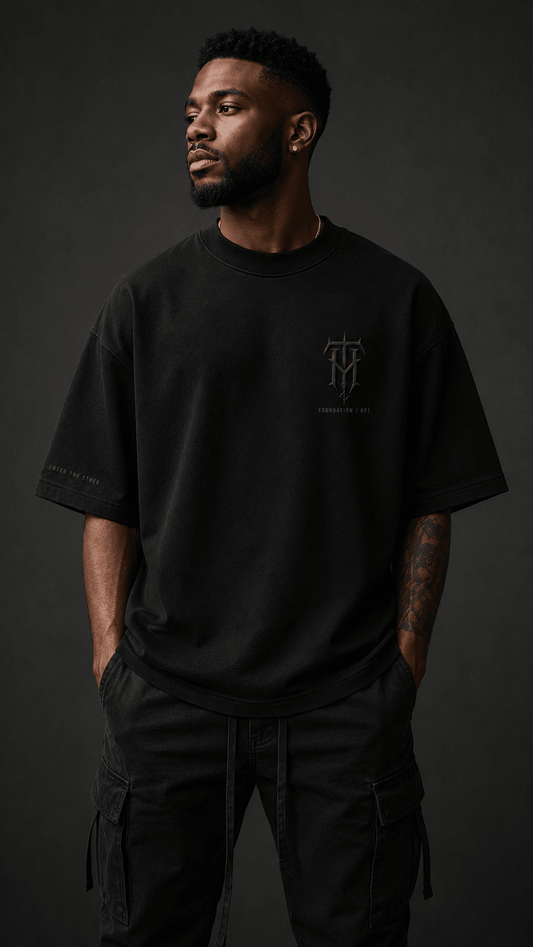 THE FOUNDATION HEAVYWEIGHT TEE | RELEASE 001 - Thorn & HornHeavyweight TeeSmallSmall