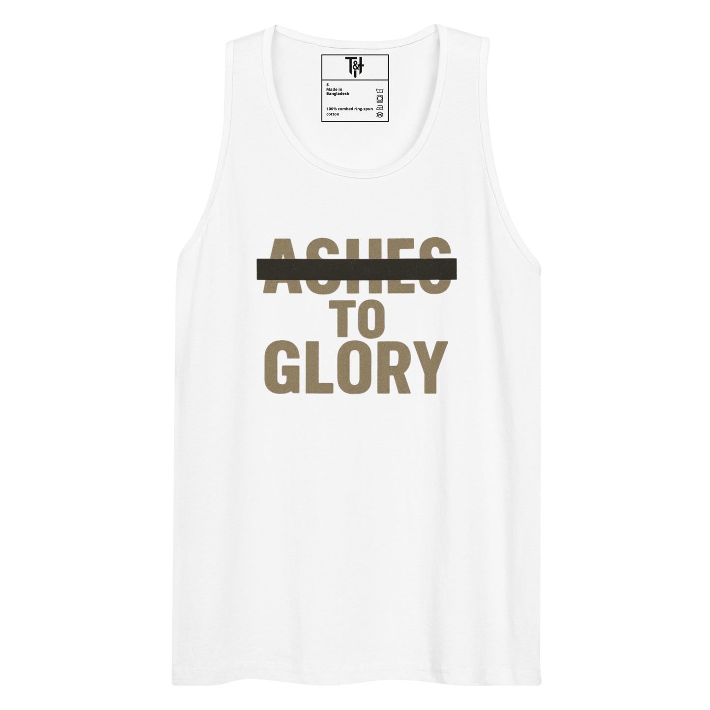 Ashes To Glory - (Tank Top) - Thorn & HornWhiteWhiteS4893209_13803