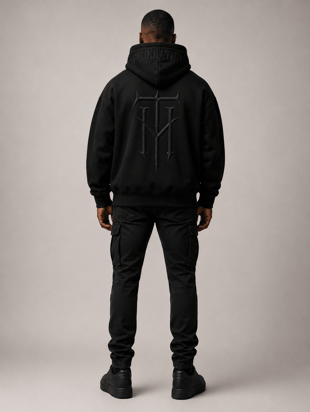 THE FOUNDATION HOODIE - Thorn & HornHeavyweight HoodieSmallSmallTH-FND-HDY-BLK-S